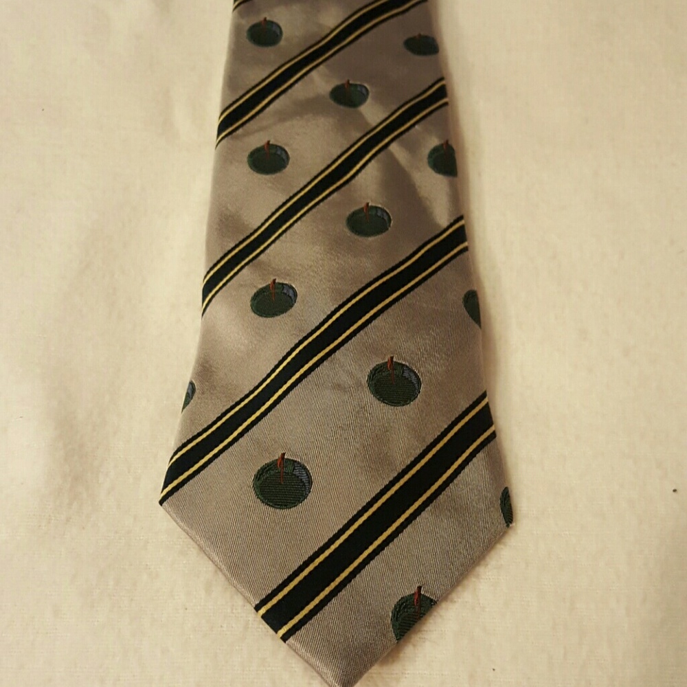 Vintage Greenwich Golf Neck Tie
